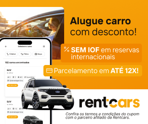 Aluguel de carros Rentcars - Cupom PLANOEPOUSO